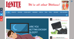 Desktop Screenshot of ignite-magazine.com